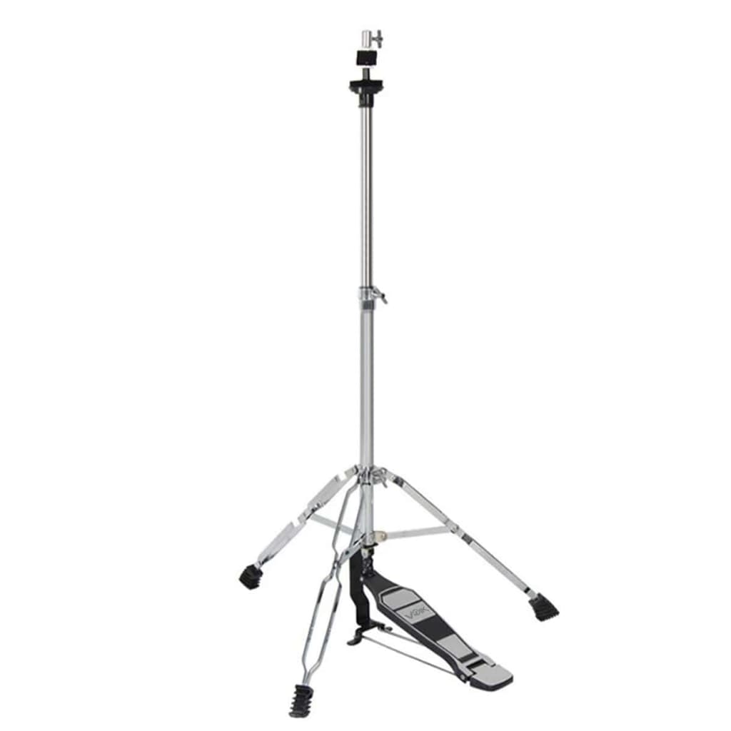 Máquina de Chimbal Hi-Hat Reforçada Cromada Voik SC-500