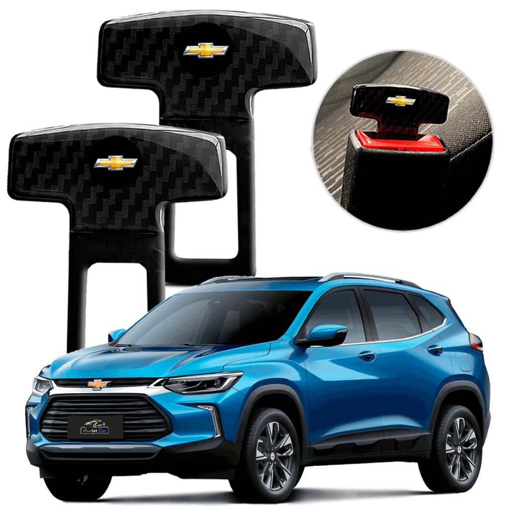 Par Trava Fivela Cinto Anti Som Gm Tracker S10 Montana Onix