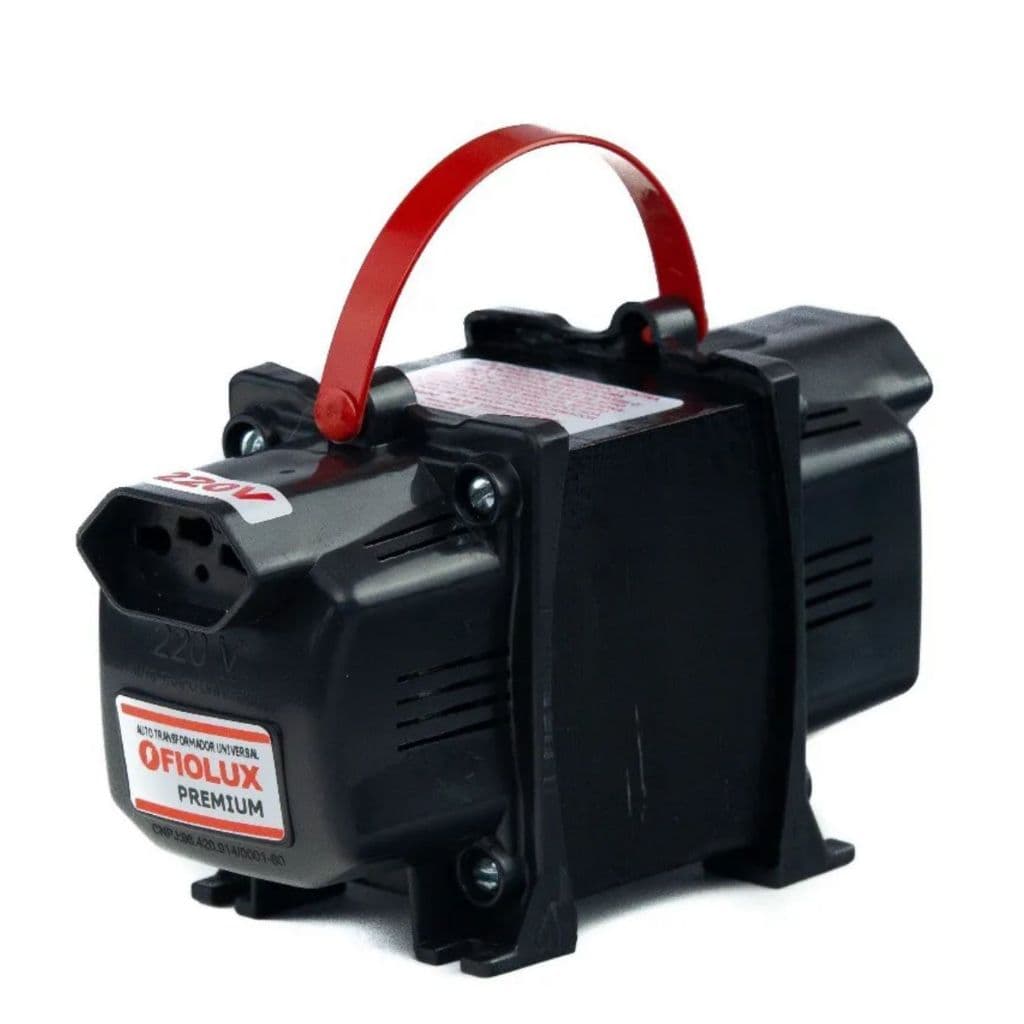 Transformador Fiolux Premium Tripolar 200VA Bivolt 110/220 e 220/110 Ref: 200 VA