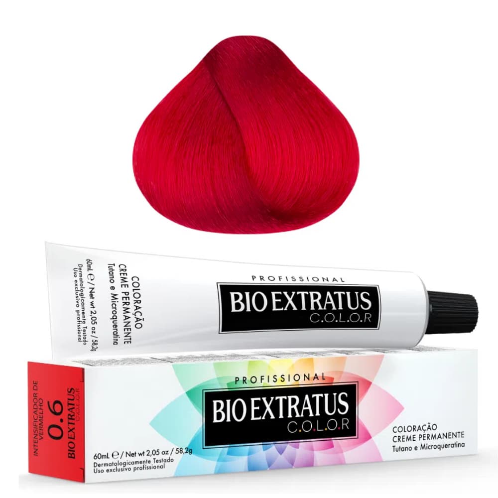 Tintura Bio Extratus Color Intensificador De Vermelho 0.6 Coloração