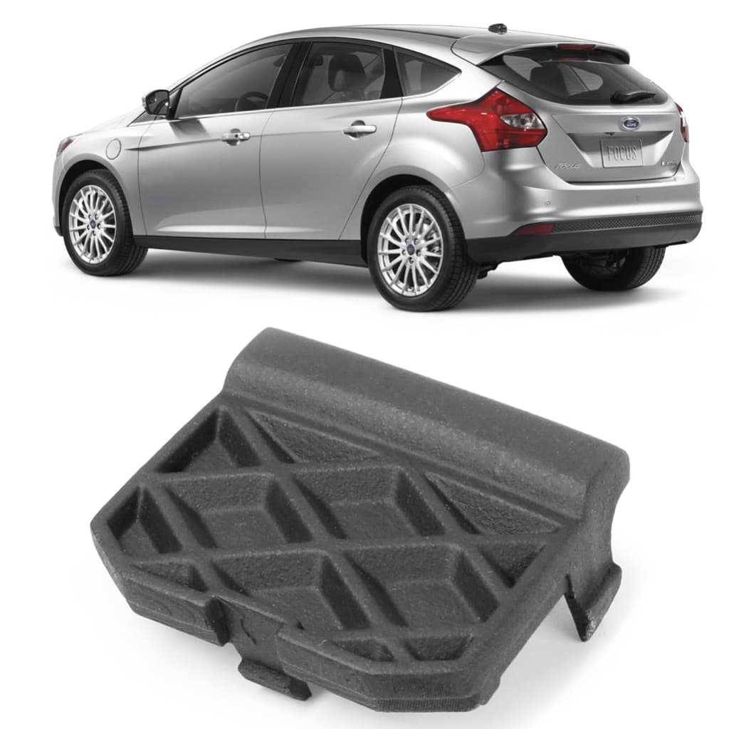 Tampa Reboque Guincho Ford Focus Hatch 2014 2015 Para-Choque Traseiro Capa Furo Hatch