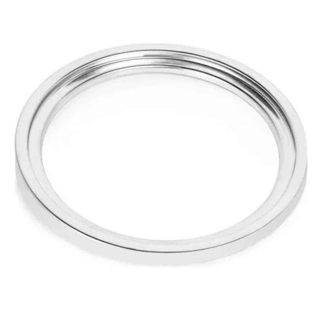 Porta Grelha Ralo Caixilho 10x10cm Redondo Inox Para Banheiro