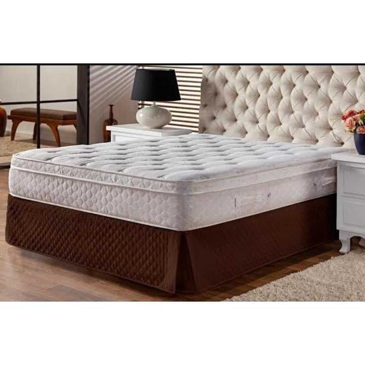 Saia Box Matelada Solteiro Protetor De Cama Solteiro box