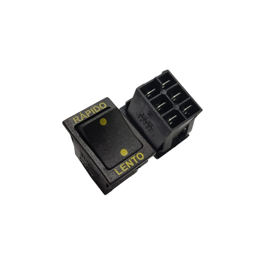 Botão Chave Interruptor Lento e Rápido Original Bandeirante 6v / 12v