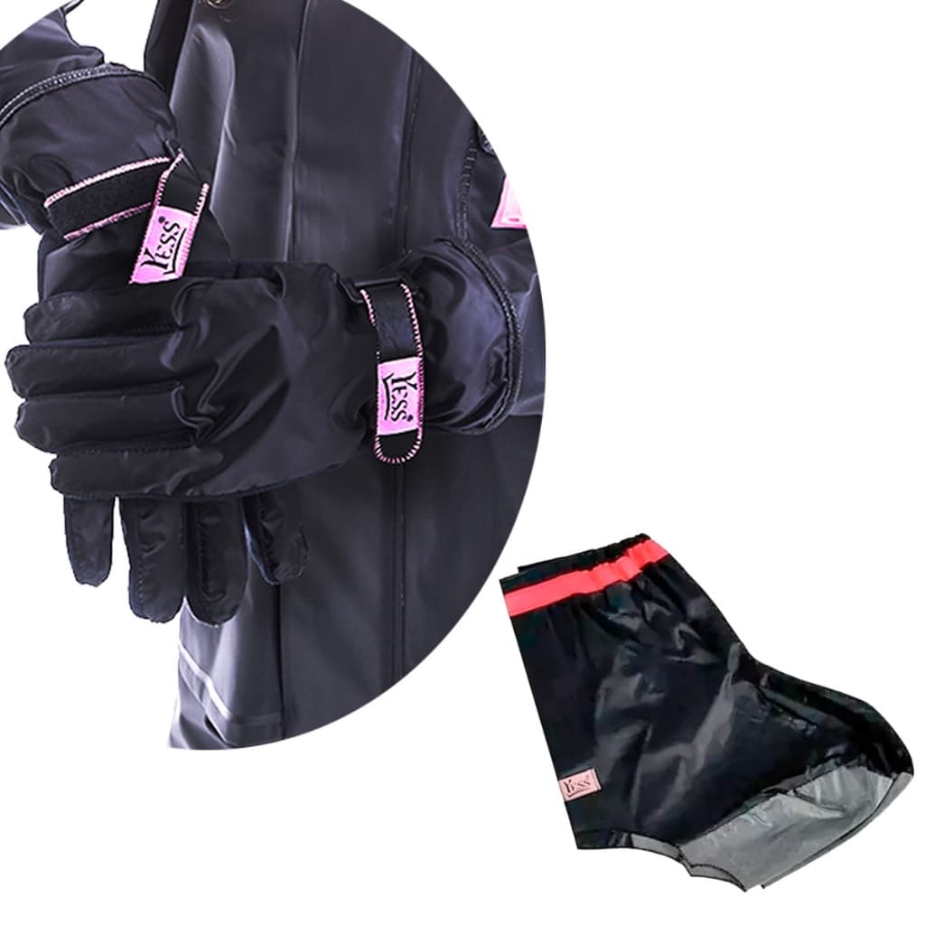 Luva Feminina Impermeável Moto Motoqueira Chuva Frio Inverno Polaina para Tênis