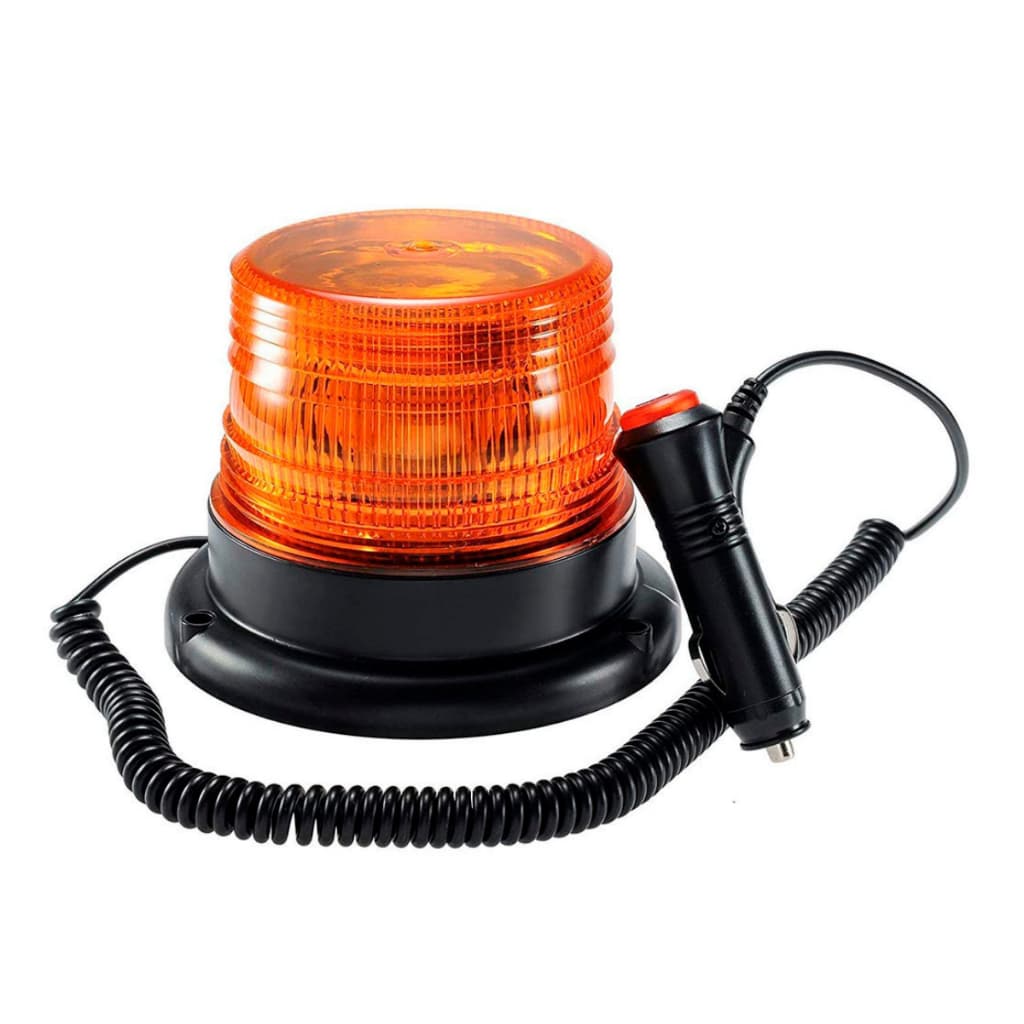 Giroled Giroflex Moto Alto Brilho 12v-24V Imã Ambar Sinalizador Bivolt