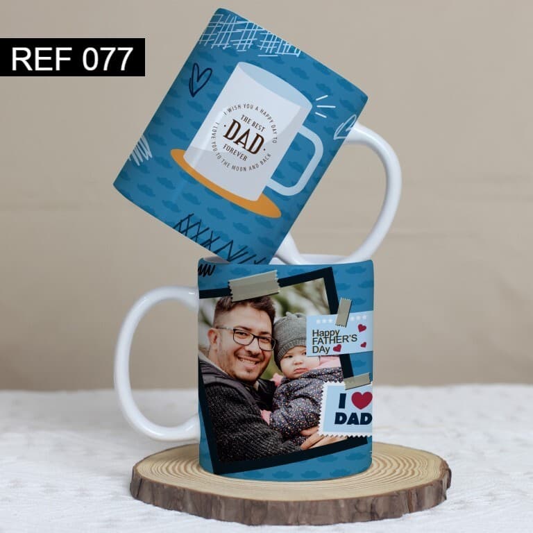 Caneca personalizada COM FOTO para DIA DOS PAIS - PRESENTE PARA PAIS PERSONALIZADO COM FOTO