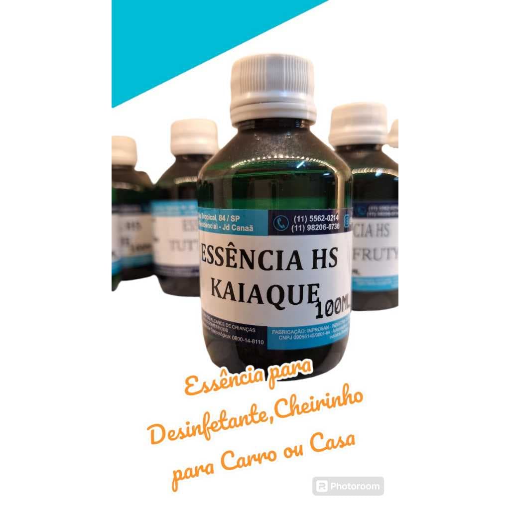 Essência Solúvel 100ml multiuso– Perfuma Sabão, Desinfetante, Carro e Casa | Aromas Variados