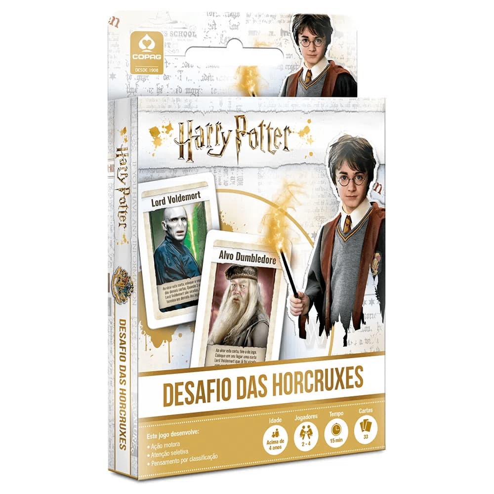 Jogo Desafio das Horcruxes Harry Potter - Copag