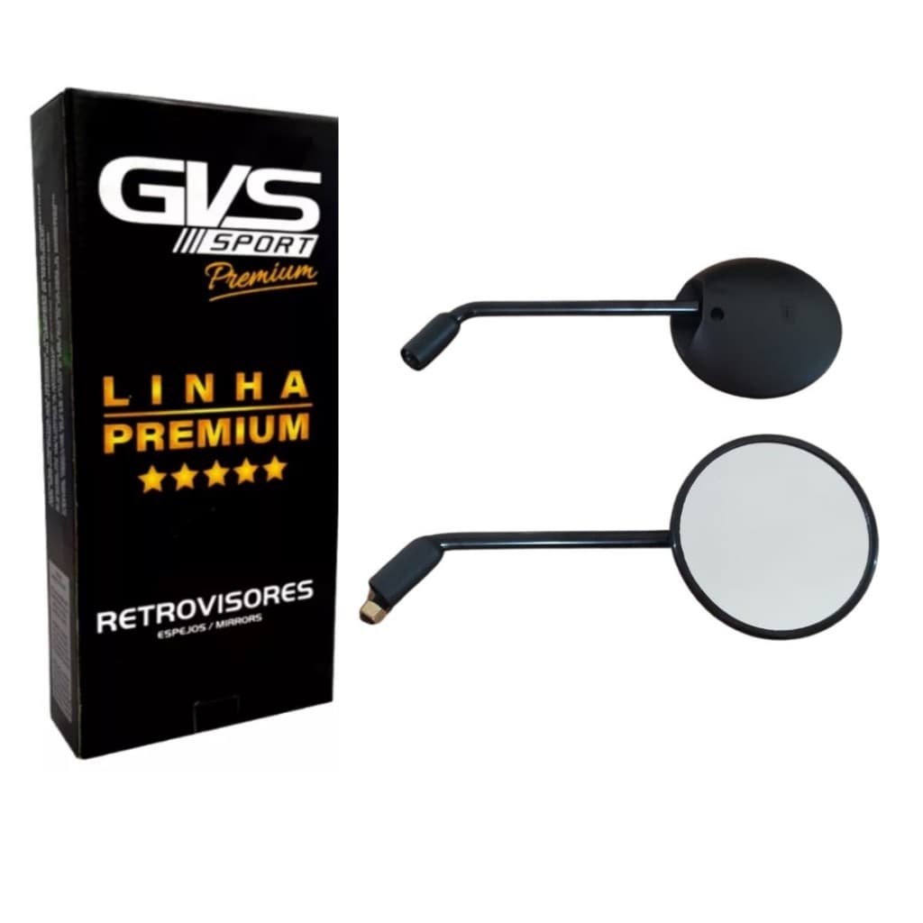 Espelho Retrovisor para moto Royal Enfield lente convexa