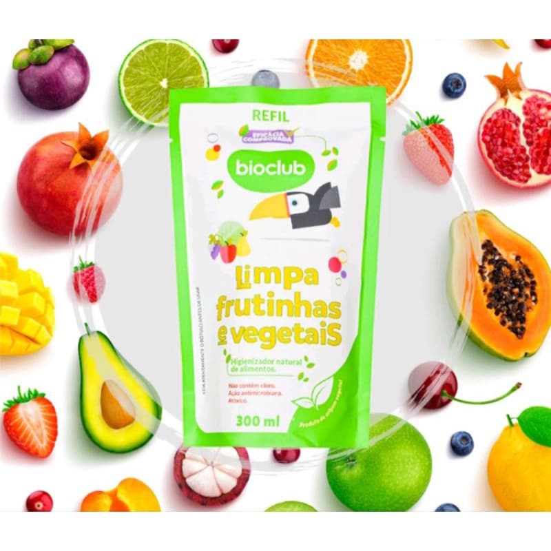 Refil Limpa Frutinhas Vegano Bioclub