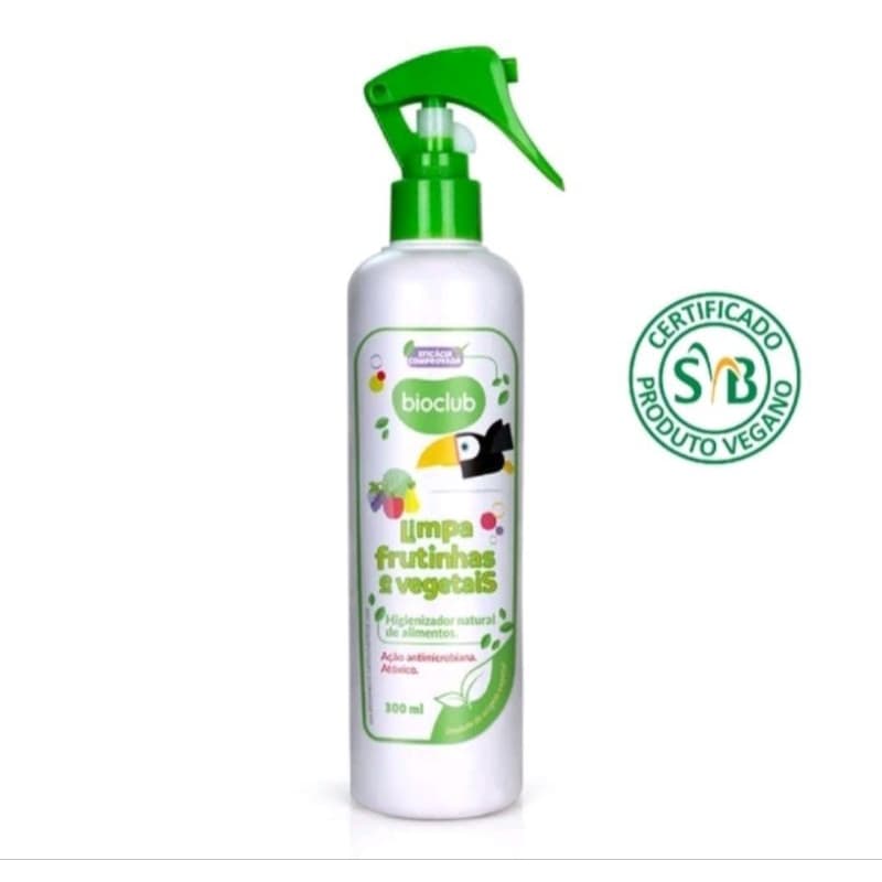 Higienizador de Frutas legumes Bioclub Orgânico Vegano