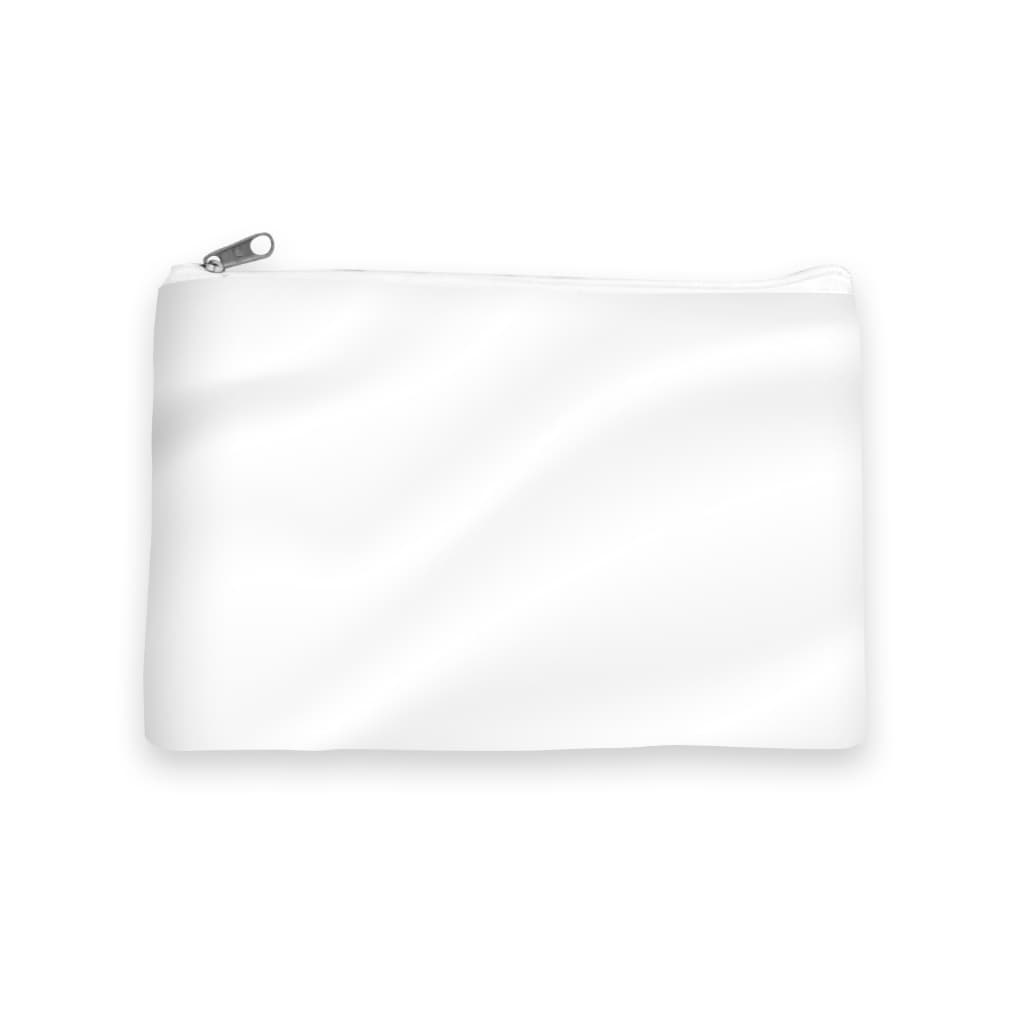 Porta Moedas Tecido Luxo Liso Branco Para Sublimação 50/200