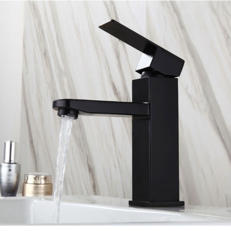 Inox Torneira banheiro Alavanca Moderna Abs Luxo 1/4 De Volta Cromo Premium Monocomando