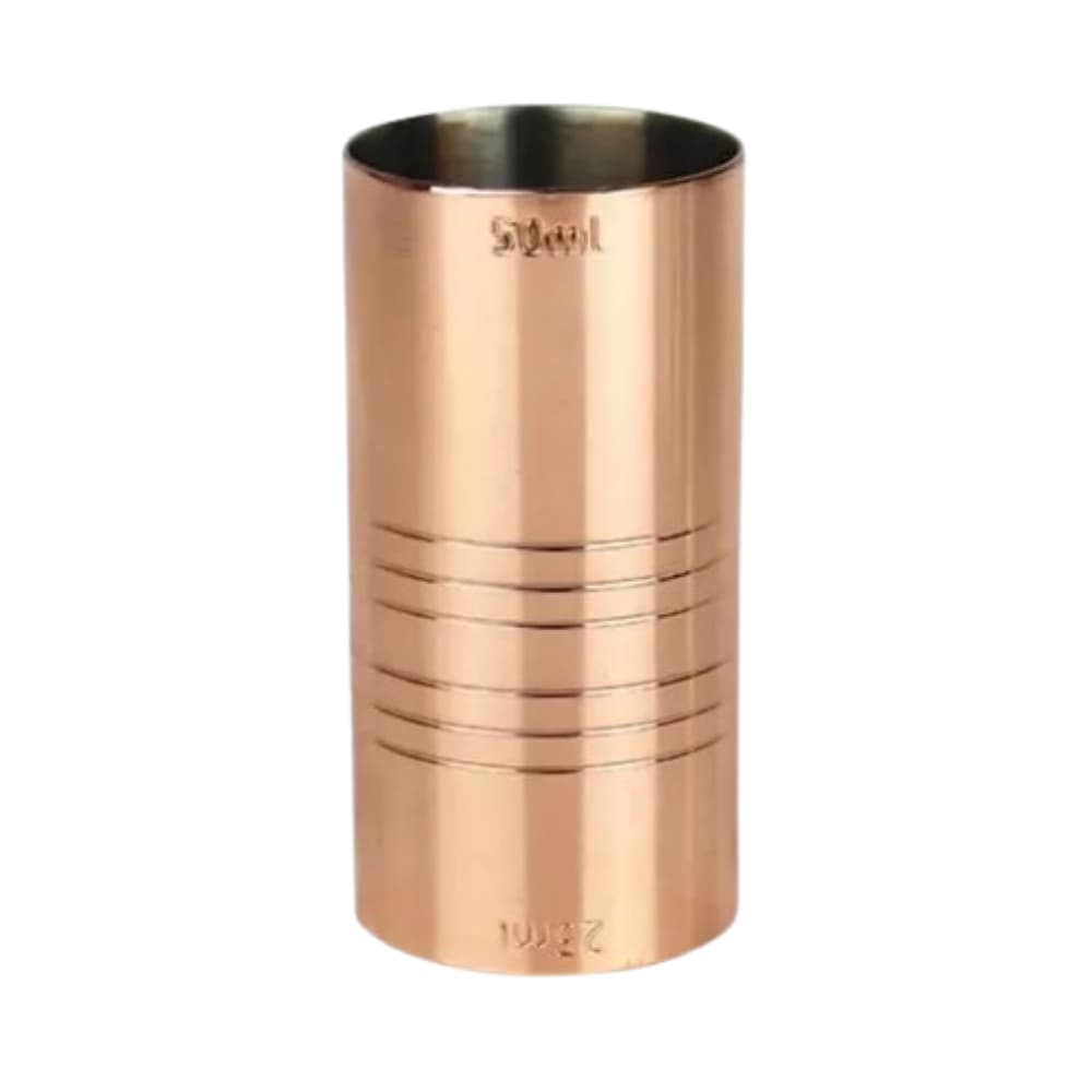 Dosador de Bebias 25ml x 50ml Cobreado Rosé tubo cobreado Premium