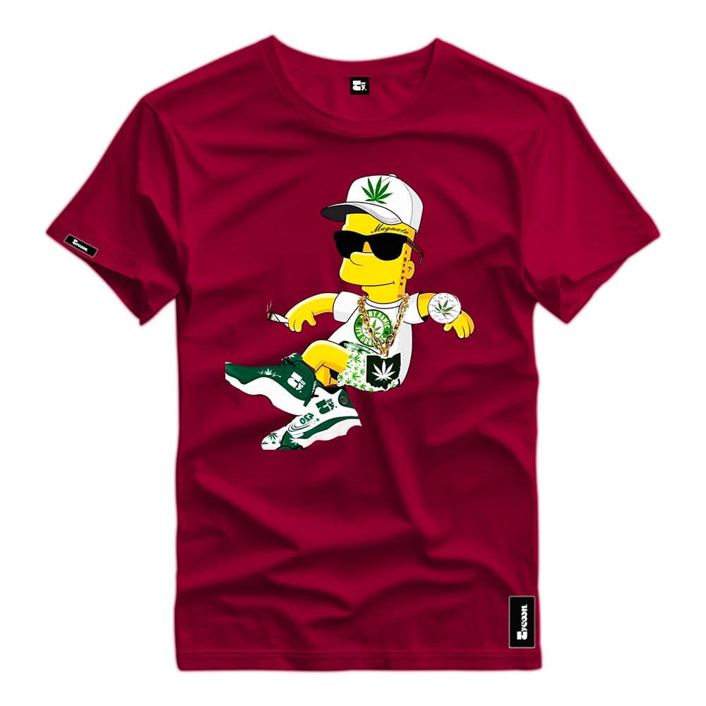 Camisa Camiseta Algodao Premium Bart Tycoon Magnata Verao 2024 Tendência Moda 2024 Lançamento