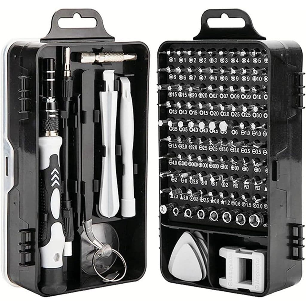 Kit Ferramenta Acompanha Maleta Com 115 Peças Fenda (COD-115FERRAM)