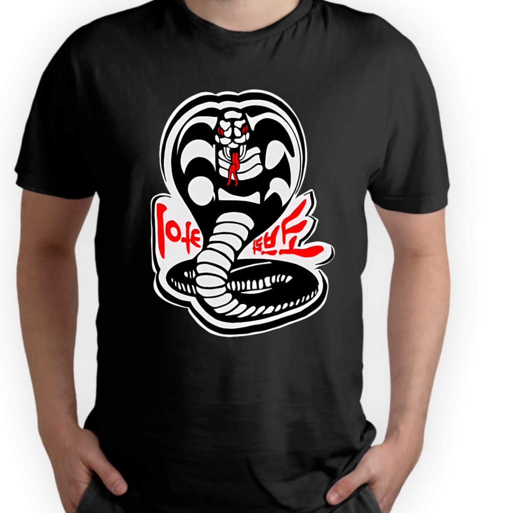 Camiseta Cobra Kai Karate  unissex 100% Algodão Cores