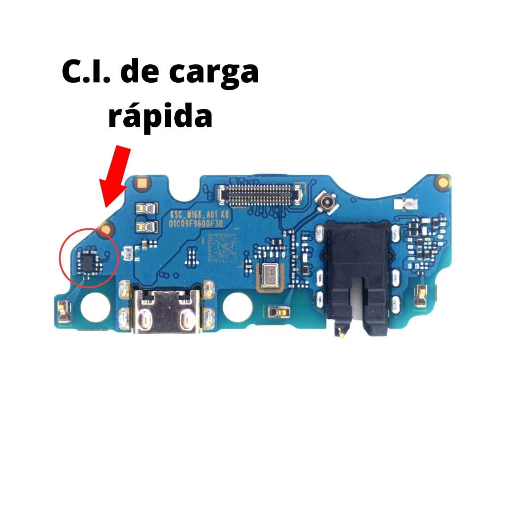 Placa Carga  A03 Core (a032) Turbo - microfone