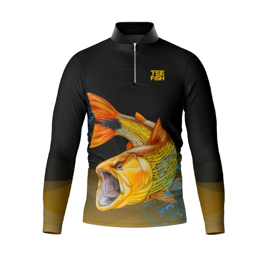 Camisa Camiseta Pesca Infantil Juvenil Proteção Uv50+