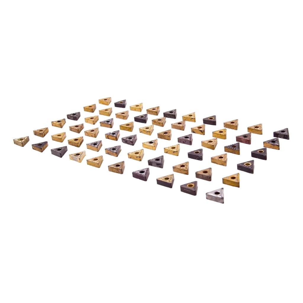 Kit 60 pastilha/videa para torno tnmg 16 semi nova