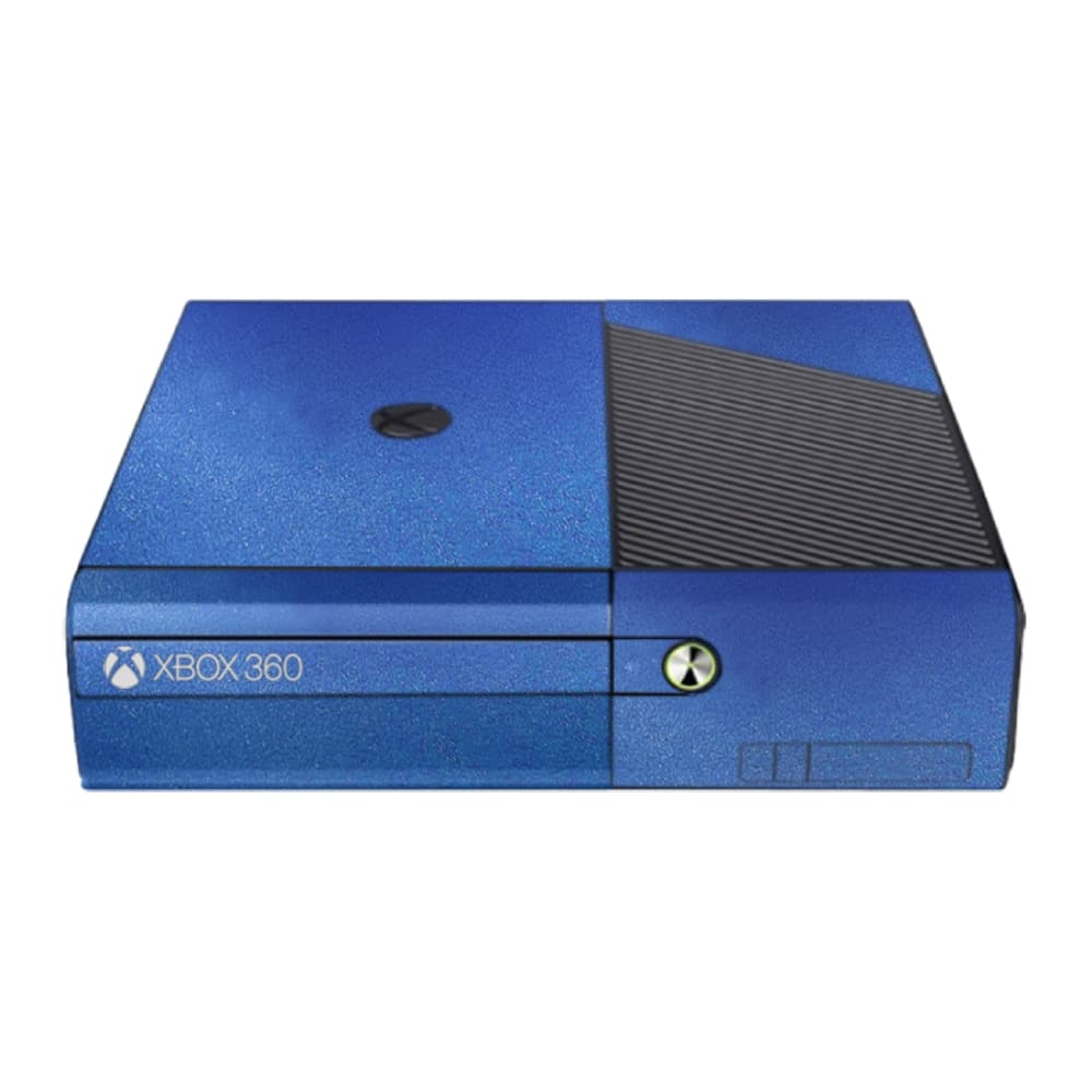 Skin Compatível Xbox 360 Super Slim - Azul Metálico