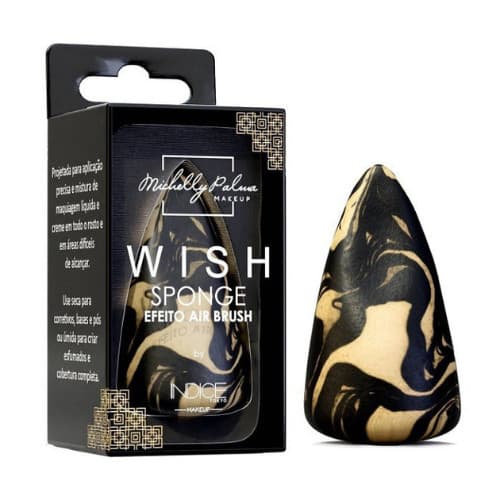 Michelly Palma - Wish Sponge - Efeito Air Brush (esponja para maquiagem)