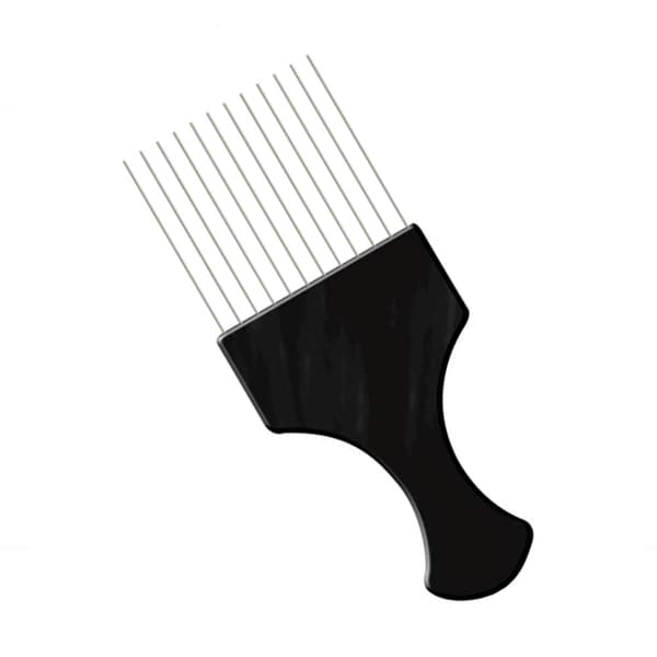 Pente Garfo Afro com Dentes de Aço