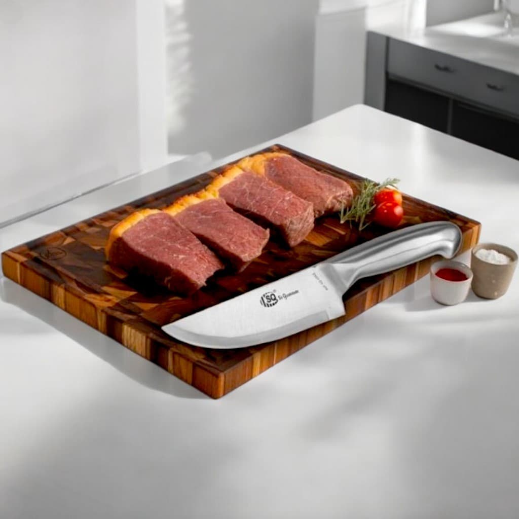 Faca Peixeira Aço Inox 7" Linha Texas 29cm