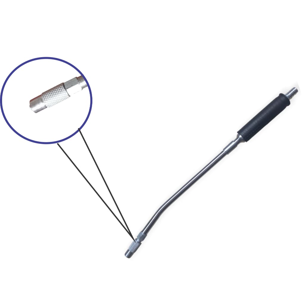 Esguicho de Mangueira Alta Pressão 45cm Regulagem no Bico