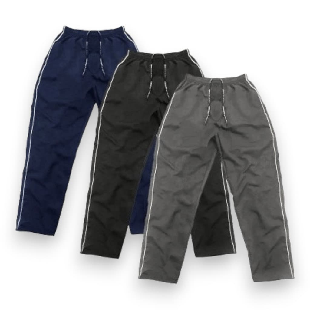 KIT COM 3 CALÇAS TACTEL COSTURA REFORÇADA COM 3 BOLÇO IDEAL PARA UNIFORME ESCOLAR