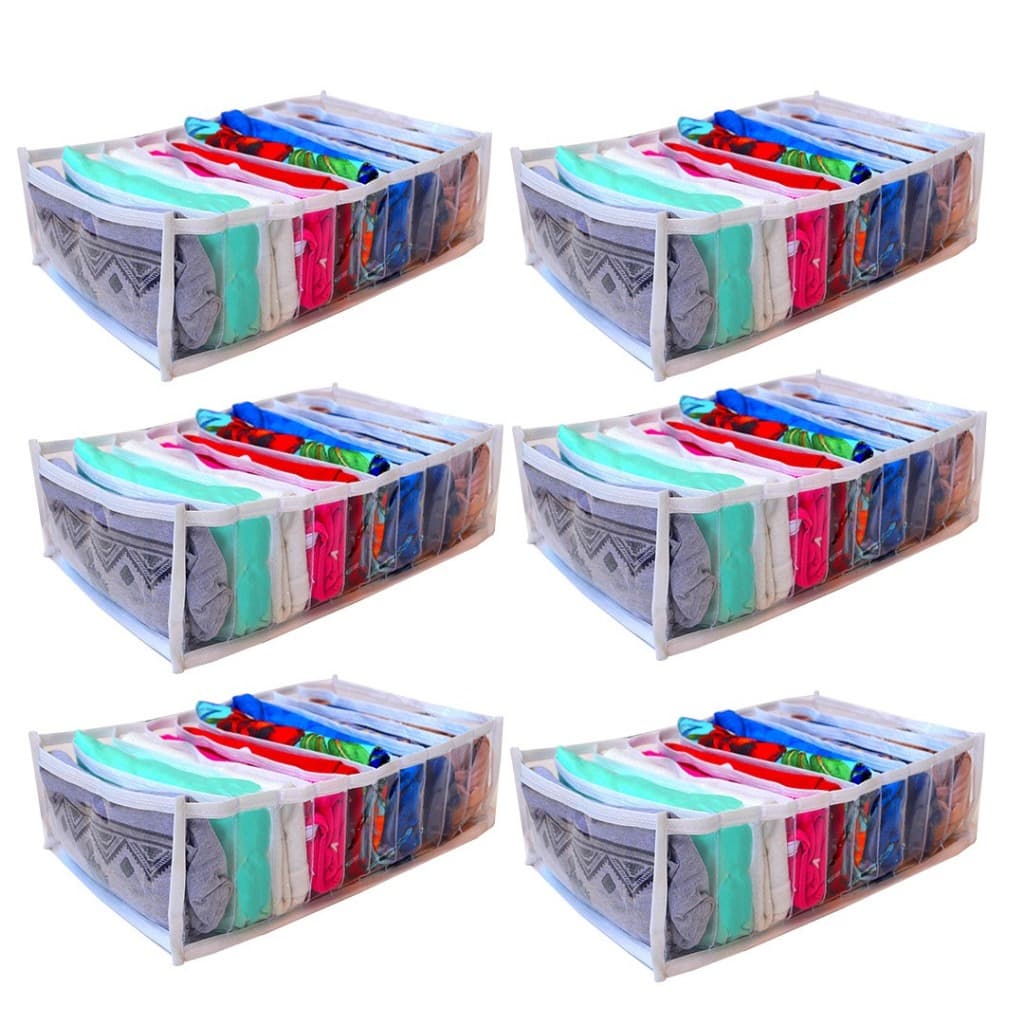 Kit 6 Colmeia organizadora de gavetas G 10x25x35cm - Organizaplus