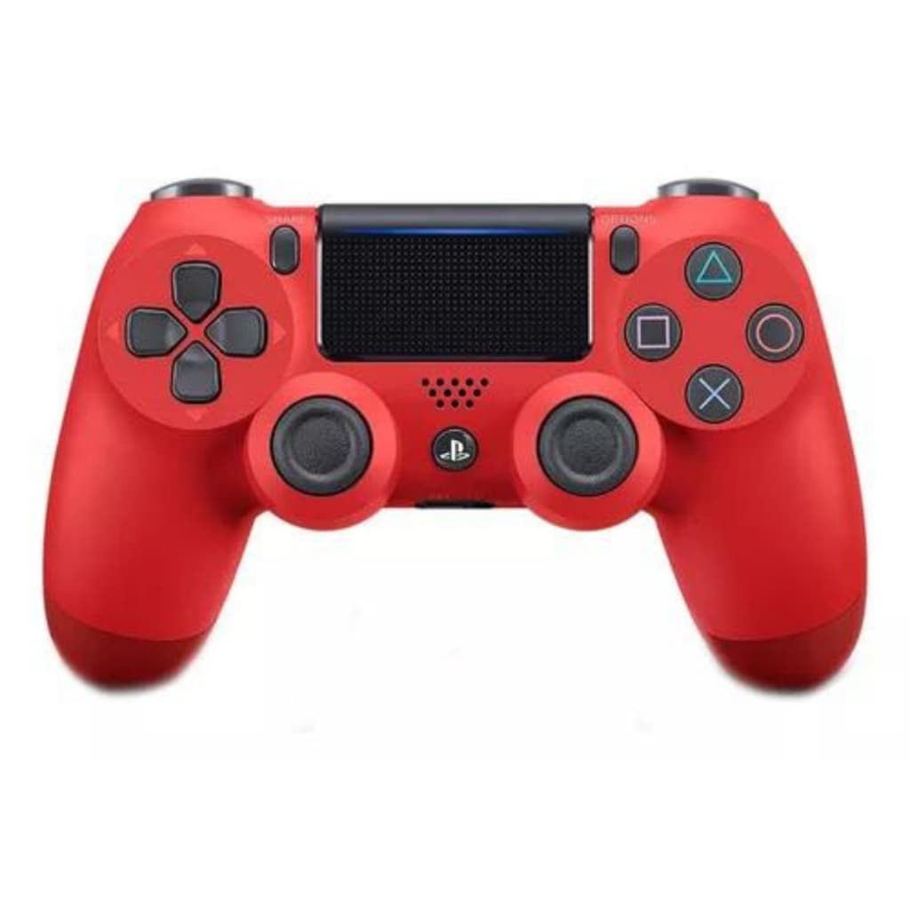 Controle Joystick Ps4 Red Compatível Playstation4 Ps4/Play4/PC