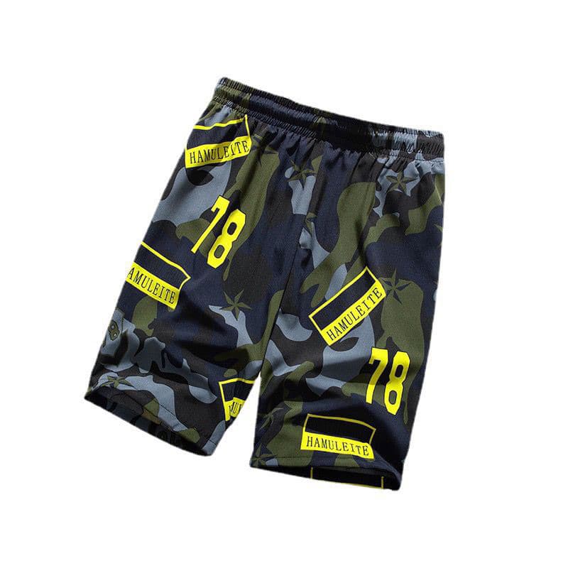 Bermuda importar Com estampa tactel com elastano elástico masculinos até joelho promoção