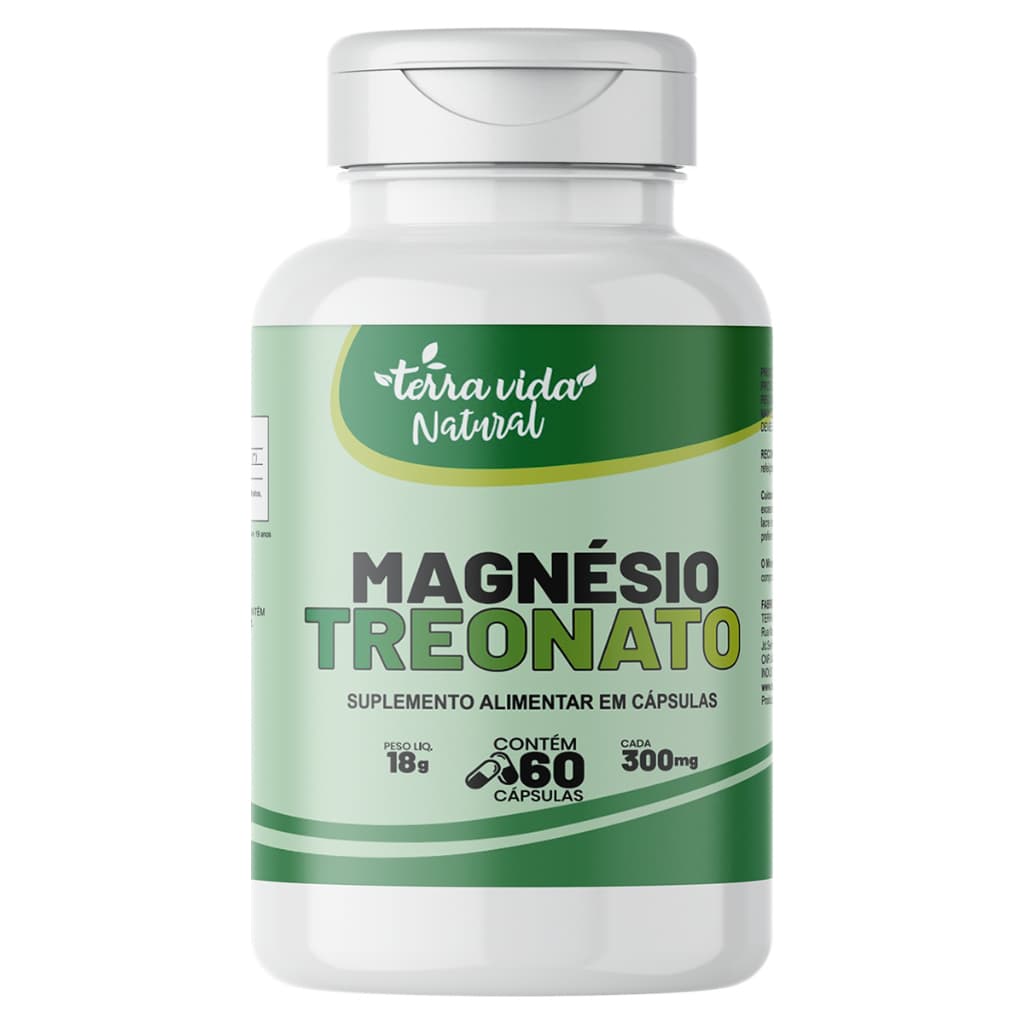 Magnésio Treonato Potencialize memória, aprendizado e concentração TDAH