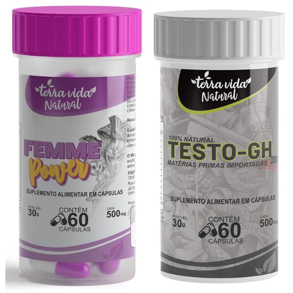 Testo GH + Femme Power + Coxa + Pernas + Gluteos + Curvas