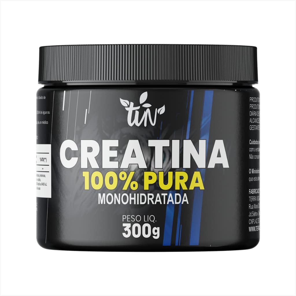 Creatina Monohidratada 300g - Importada Pura TVN Suplements
