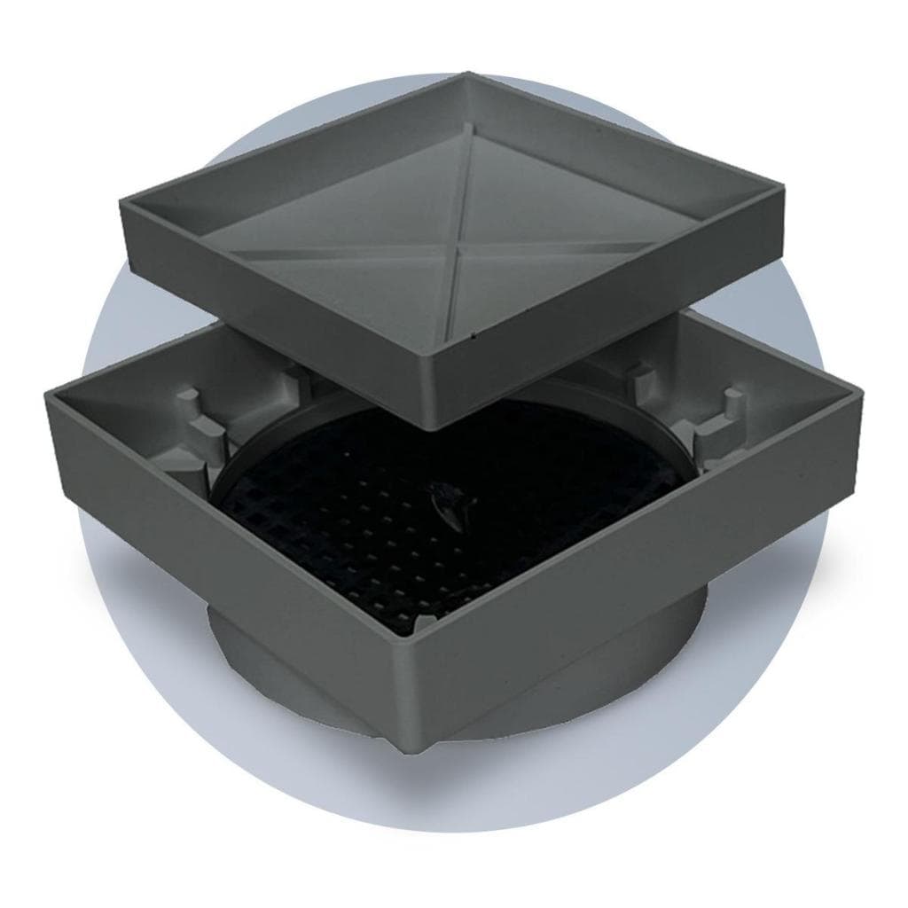 Ralo oculto inteligente 10 x 10 banheiro piso porcelanato cerâmica