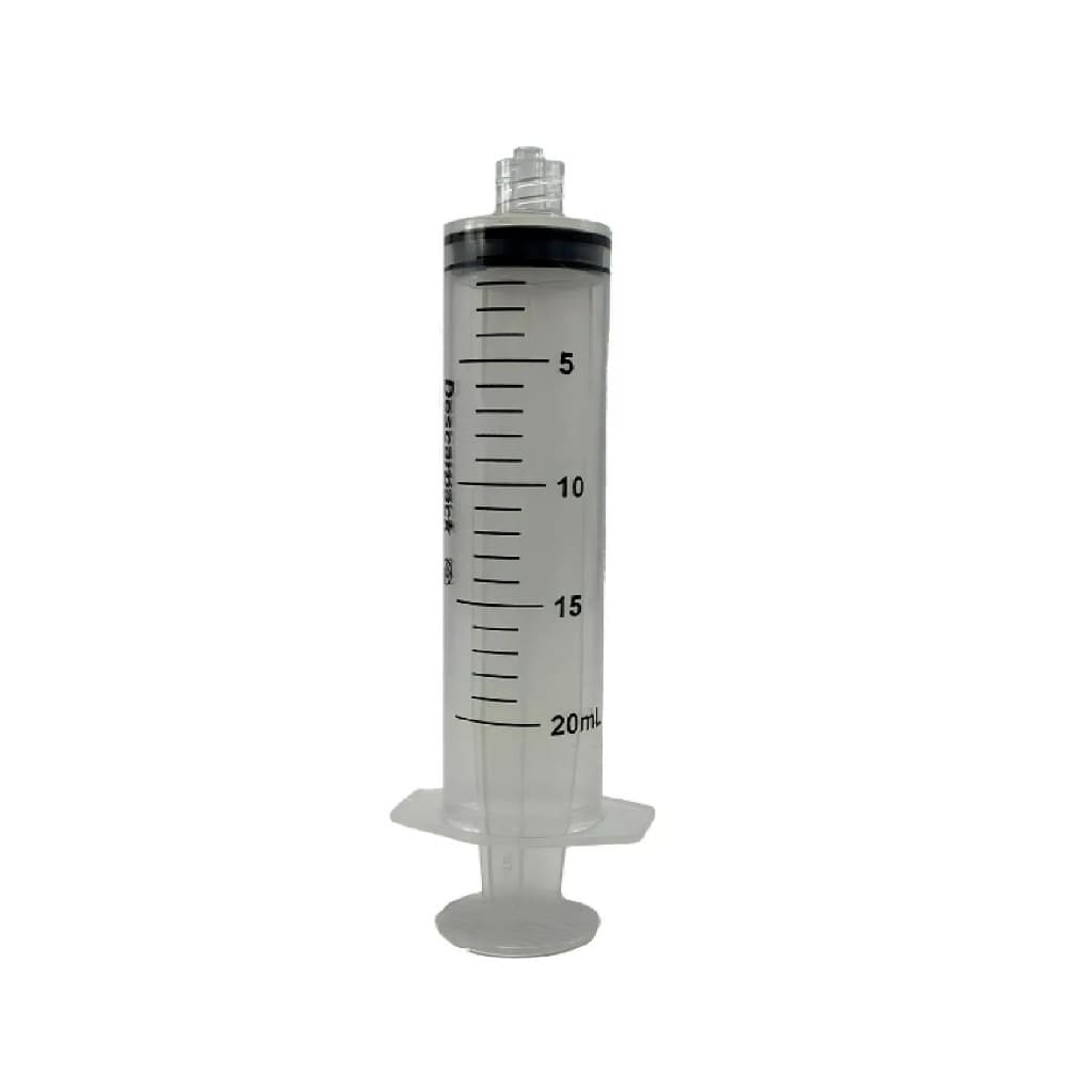 Seringa Descartável 20ml Luer Lock C/50 Unid Ozonioterapia