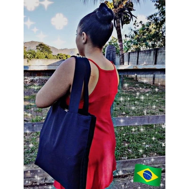 Bolsa Feminina Tiracolo Estilo Estudante Coreana Aberta
