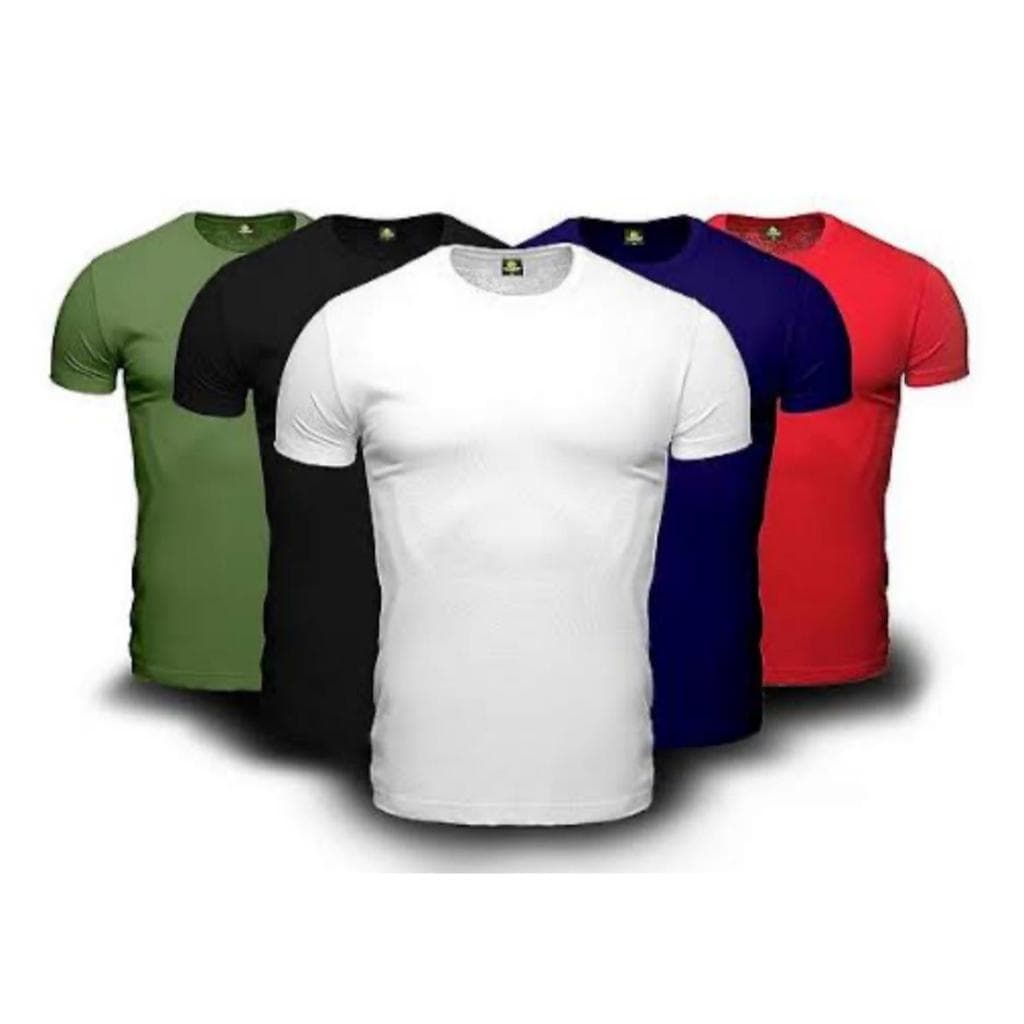 KIT 10 Camisetas básica. Uso casual e esportivo. Promoção. 10
