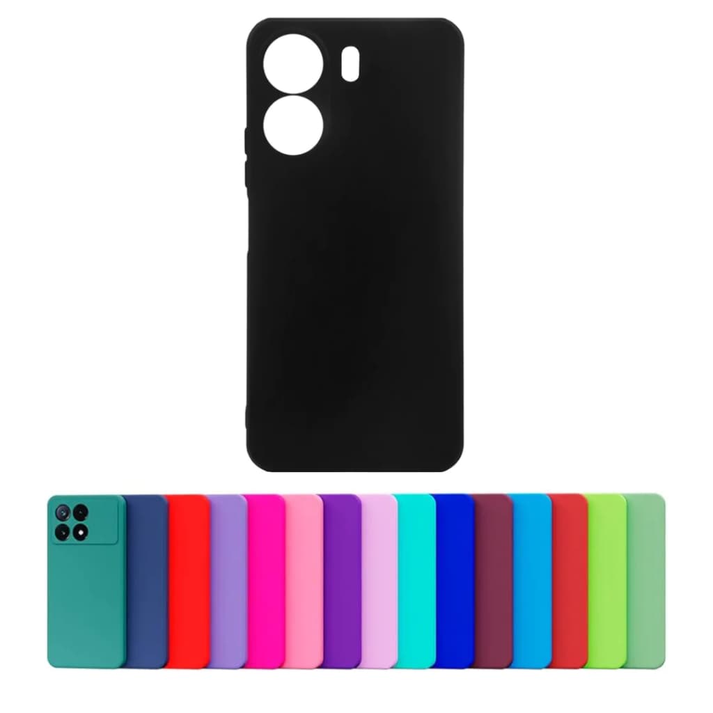 Capa Case de Silicone compatível com Redmi 13C