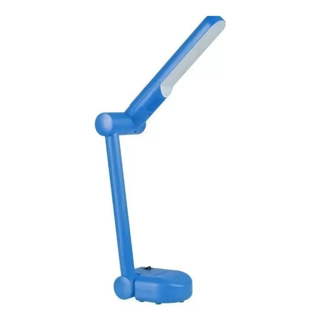 Luminária De Mesa Escritório Leitura Led 4w Pelicano Azul ou Branca - Kian