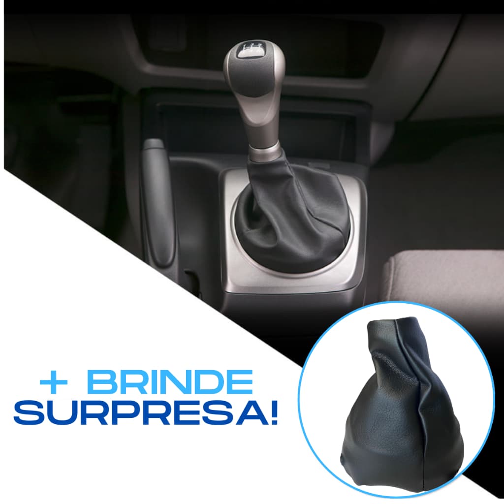 Coifa Alavanca Câmbio Honda New Civic 2006 2007 2008 2009 2010 2011 Qualidade Premium