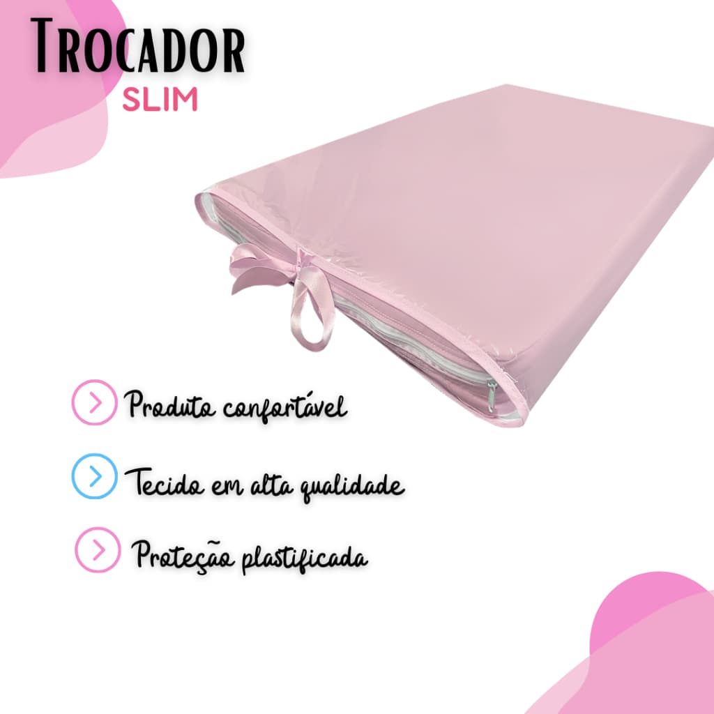 Trocador para Bebê com Capa Plástica Impermeável