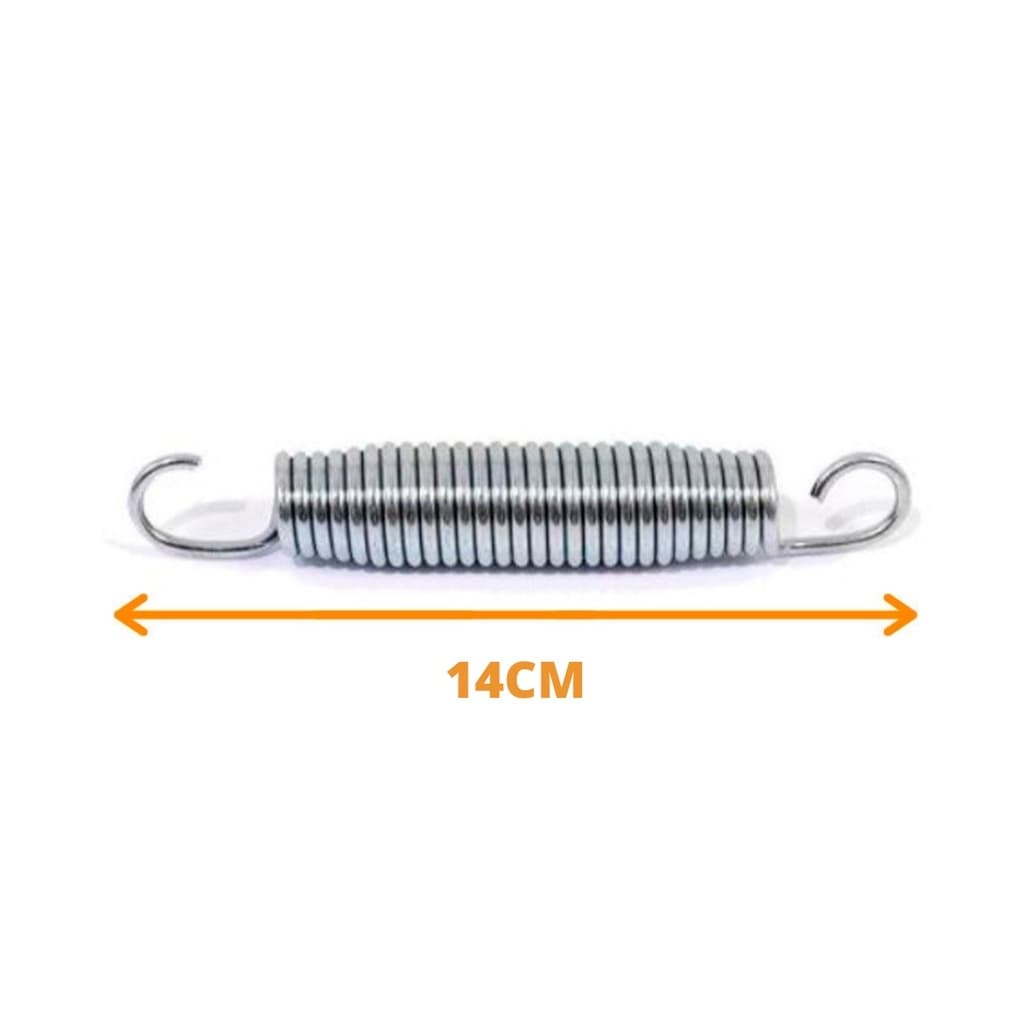 Molas Para Cama Elástica Kit C/ 10 Peças 14 Cm