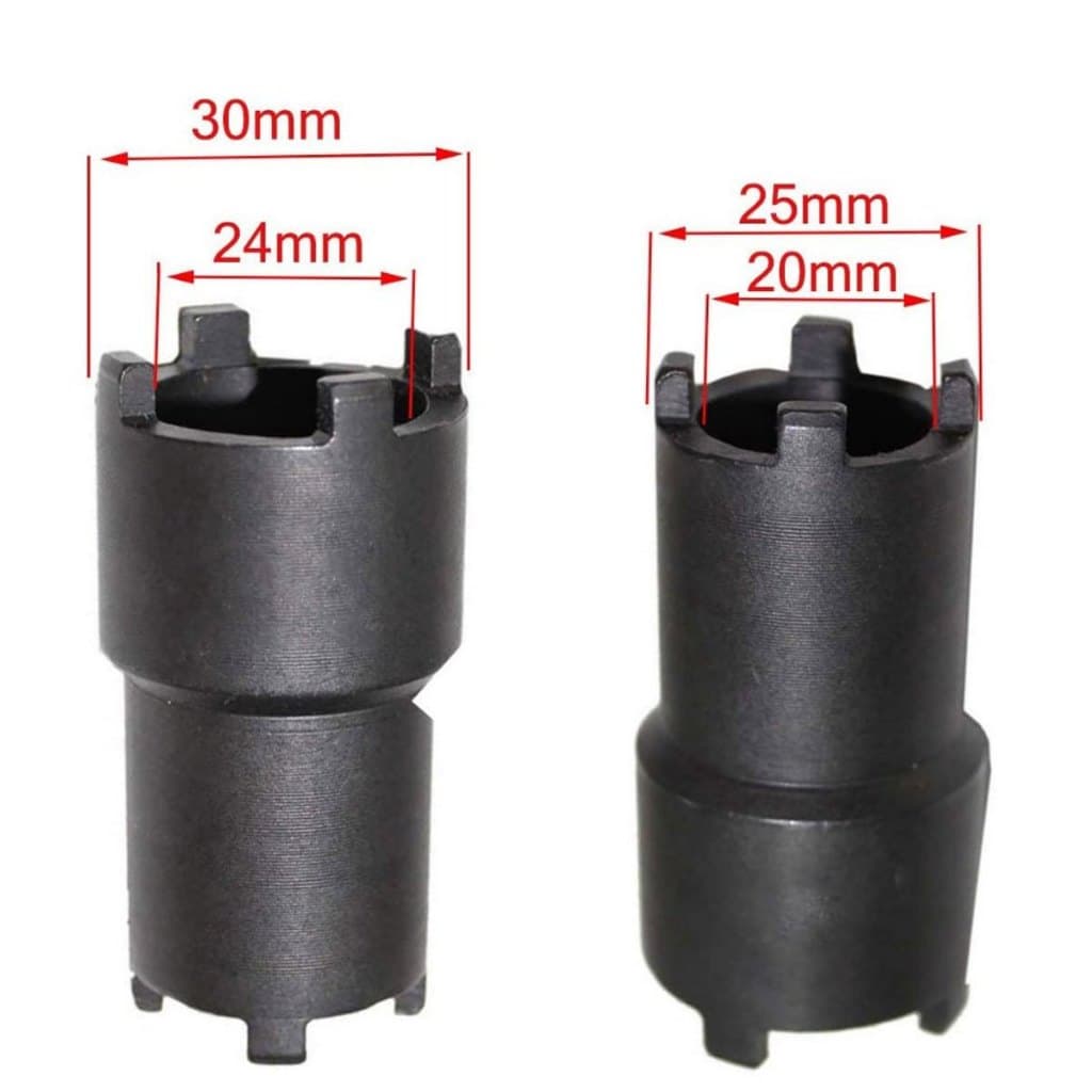 Kit Chave Castelo Para Bomba De Oleo Contra Porca 125 E 150 Dupla 20 X 24mm