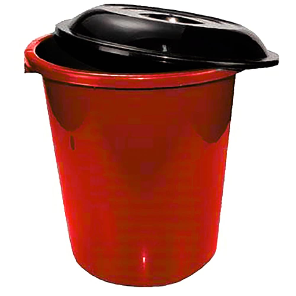 CESTÃO FECHADO COM TAMPA PRETA - 100 L