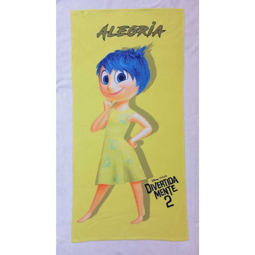 Toalha de Banho e Praia Estampas Infantil Divertidamente