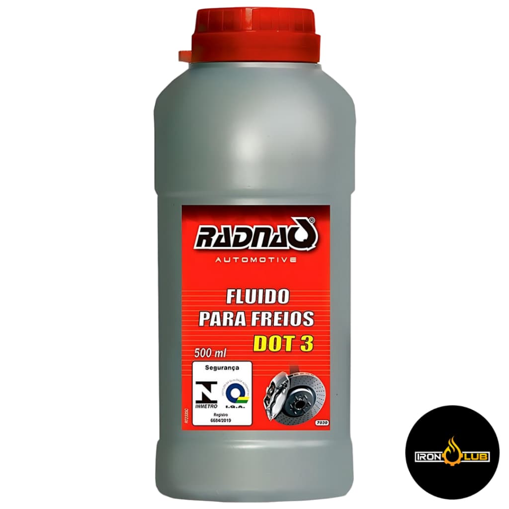 FLUIDO DE FREIOS RADNAQ DOT3 500ML